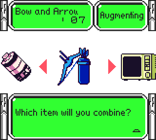 Demonstration of visual bug on the augment screen