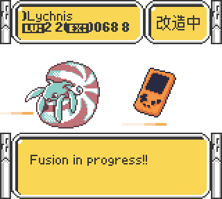 Evolution screen with broken numbers