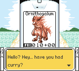 Example of centered incoming call denjuu names