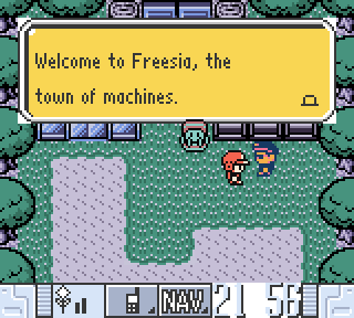 Incorrectly used narrow text after an Antenna Tree cutscene