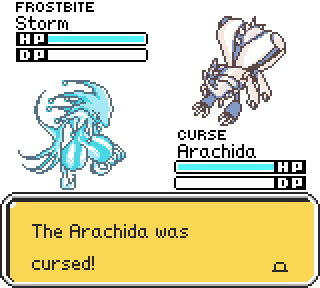 Status effect indicators after the redesign