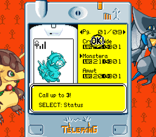 Corrected summon screen example